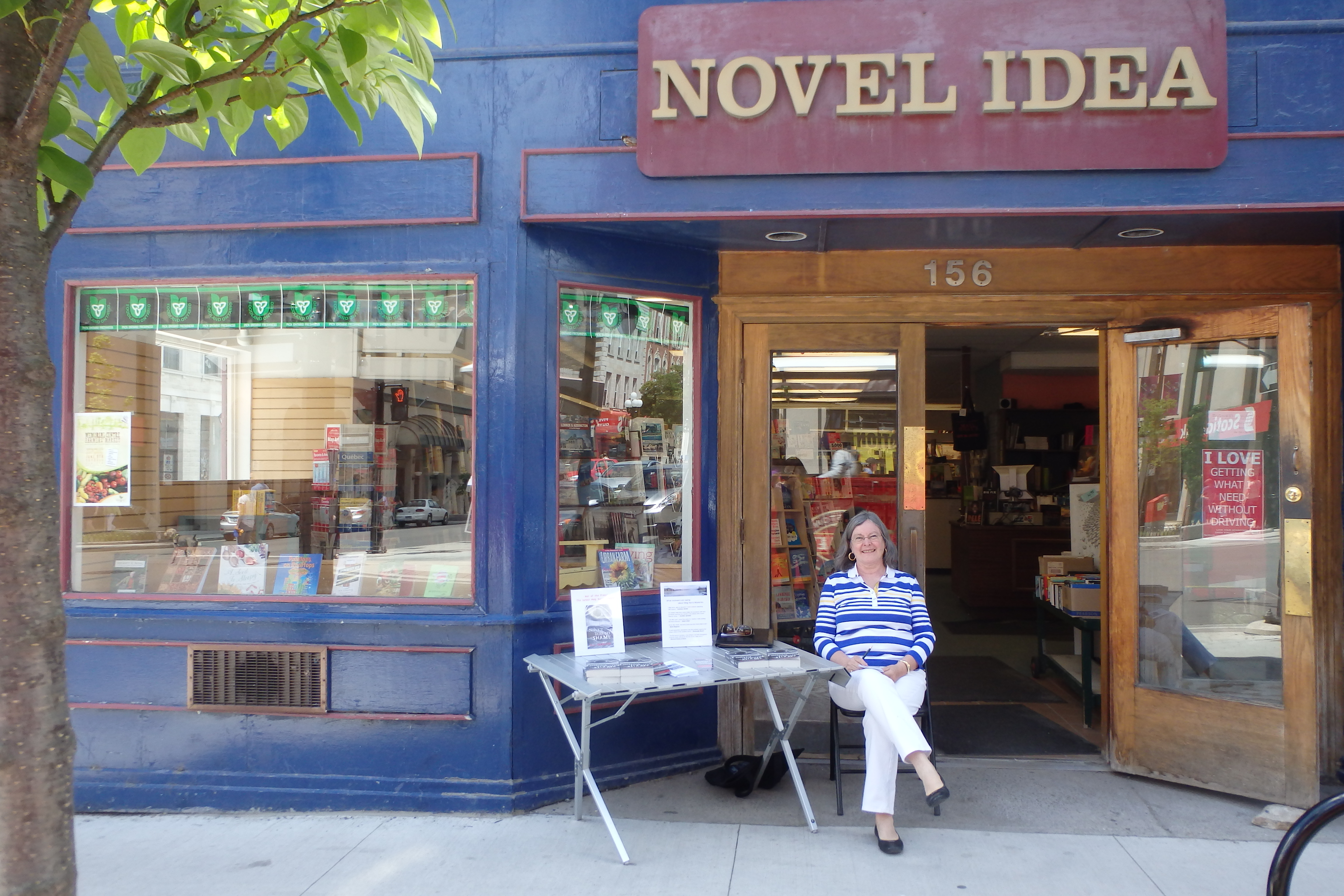 Novel Idea Bookstore Storefront
